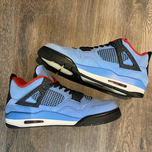 Air Jordan Retro 4 Travis Scott Cactus Jack Mens - Picture 1 of 6